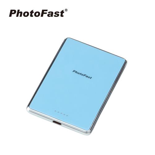 PhotoFast Mag Slim Qi2 Power Bank 磁吸無線行動電源 冰川藍