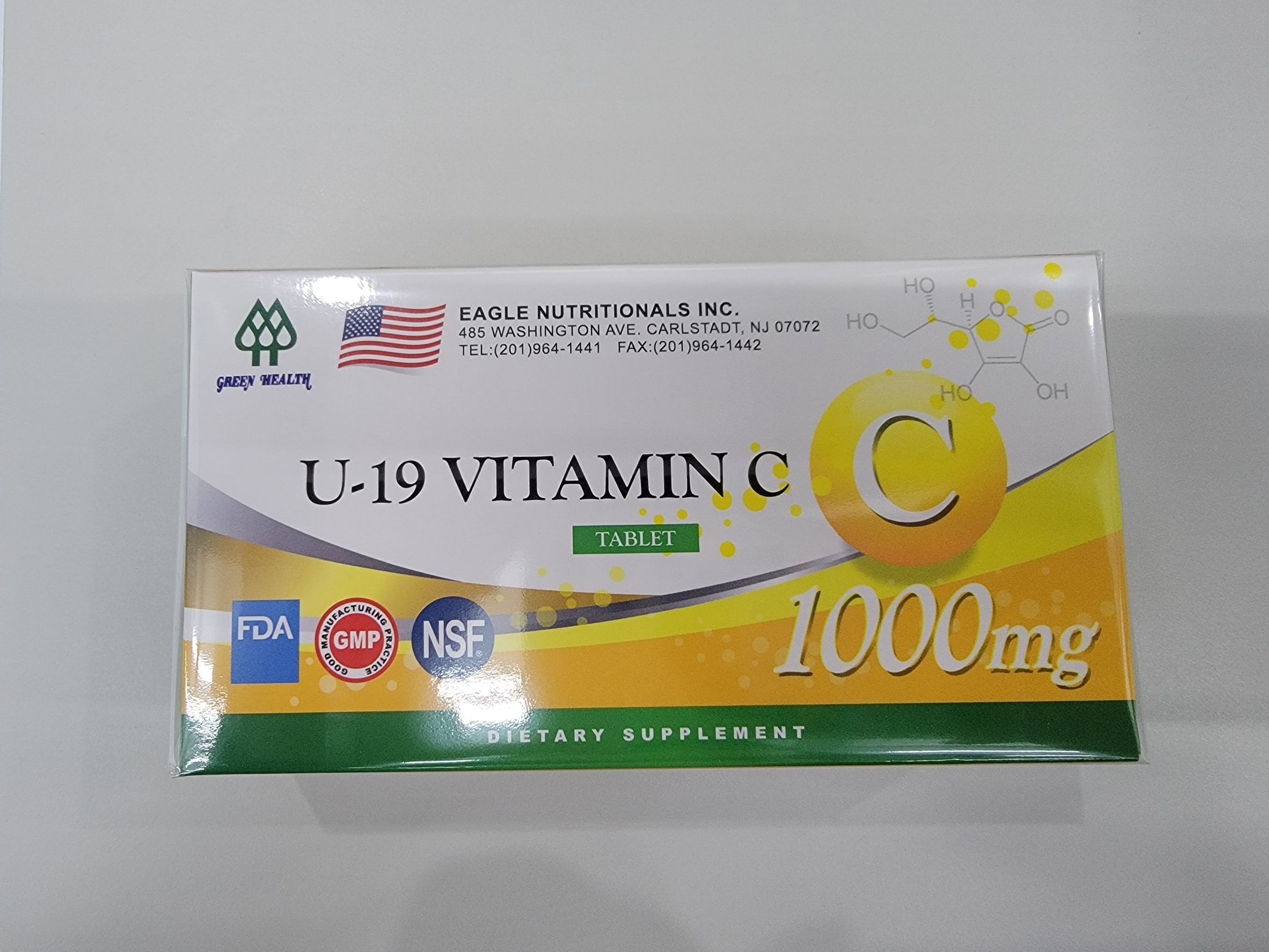 【現貨】力泰美國維生素 C1000MG 錠 30T 美十樂藥妝保健 #防疫