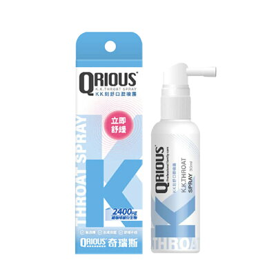 QRIOUS奇瑞斯KK刻舒口腔噴霧(30ml/瓶)【杏一】