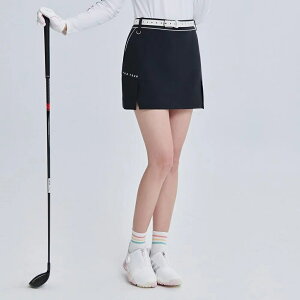 【SUPER GOLF】PGA TOUR GOLF質感設計短裙(女)-黑 [APP下單享4%點數]