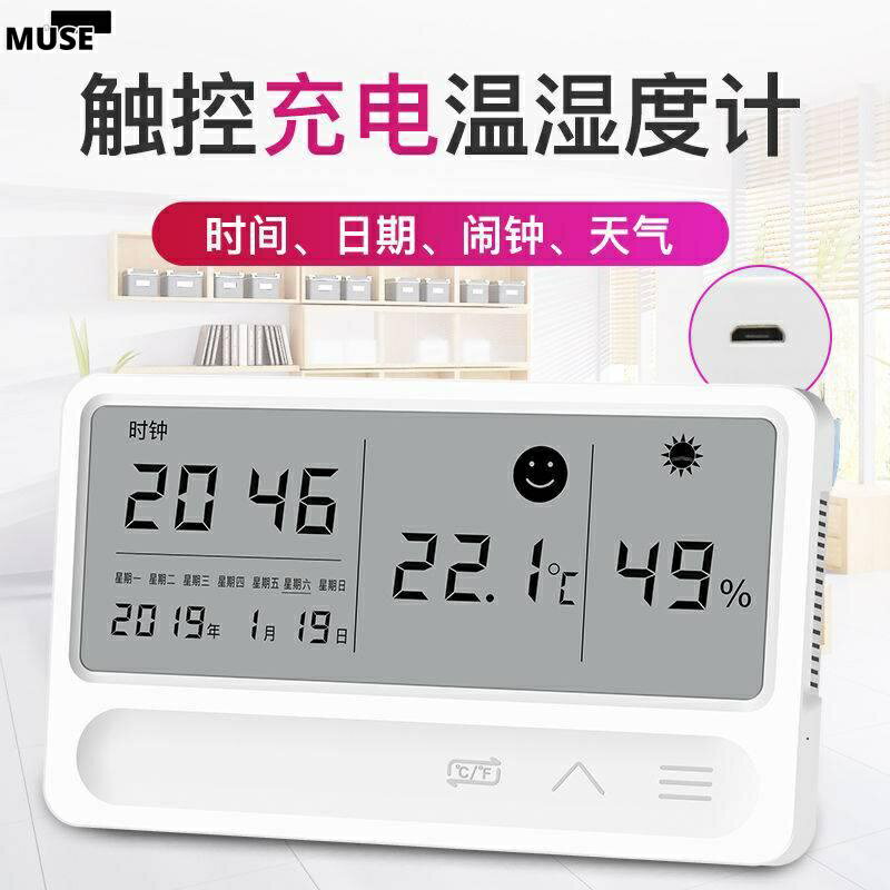 溫濕度計 溫濕度 濕度 室內溫度計 數位溫度計 電子溫濕度計 溫溼度計 溼度計 鬧鐘 表情變化