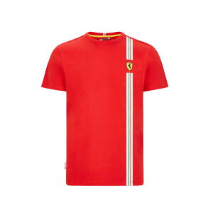 法拉利(Ferrari)義大利國旗T恤 黑、紅色(S~XL)