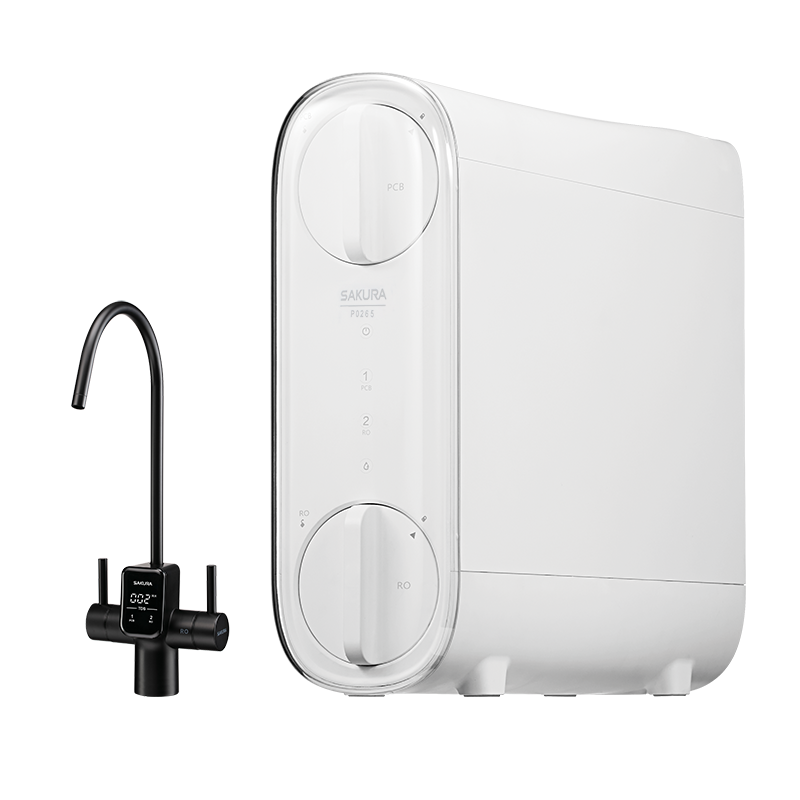 櫻花雙效RO直輸淨水器600G電子龍頭/P0265