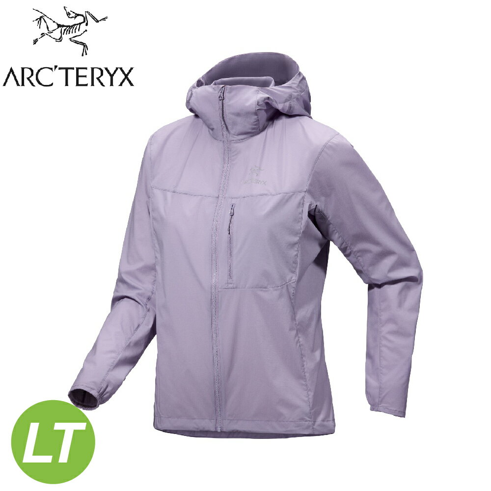 【ARC'TERYX 始祖鳥 女 Squamish 風衣外套《藍香紫》】X000006946/登山/連帽/防風/戶外