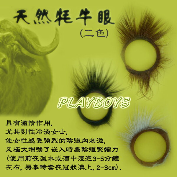 天然芼牛眼圈-情趣用品 屌環 鎖精環 老二環 成人玩具 震動環 跳蛋