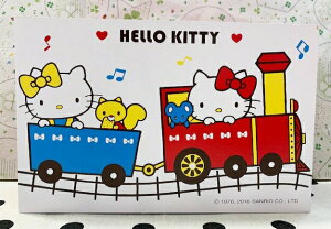 【震撼精品百貨】Hello Kitty 凱蒂貓 三麗鷗 KITTY台灣授權置物盒/木製盒-火車紅白#13226 震撼日式精品百貨