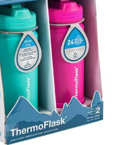 [COSCO代購4] W1597874 Thermoflask 不鏽鋼保冷瓶 473毫升 X 2入