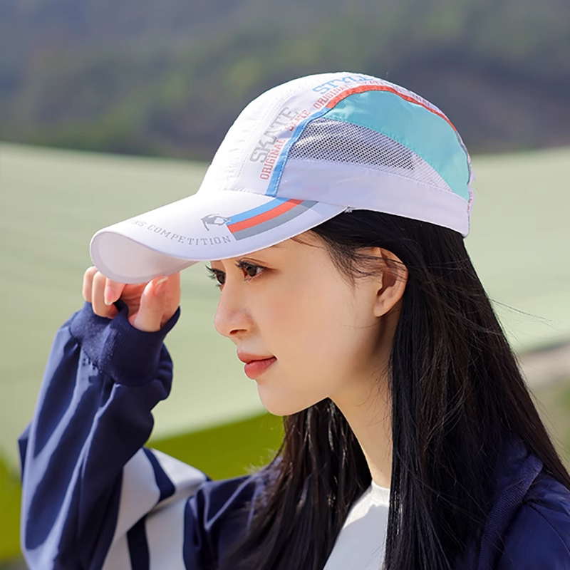 2025新款帽子男女夏季戶外遮陽速乾透氣棒球帽防曬防紫外線鴨舌帽