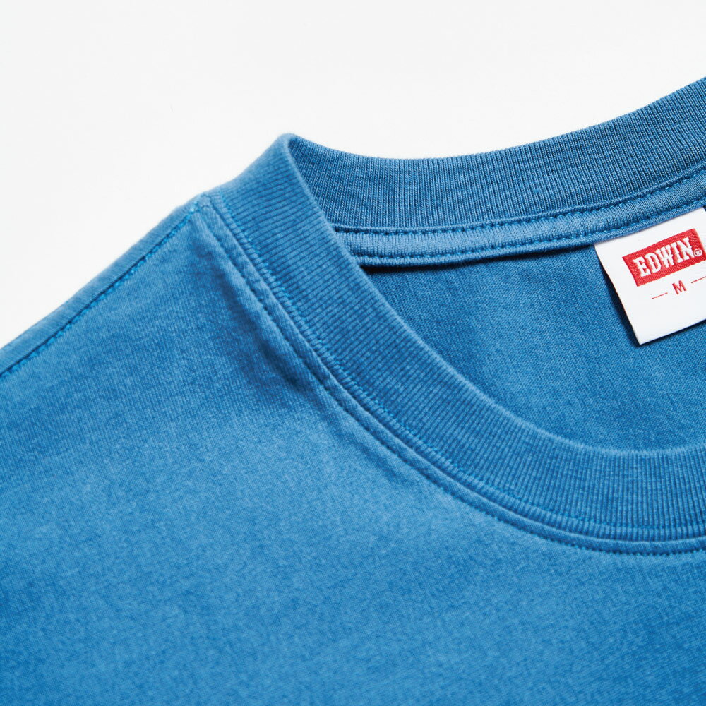 EDWIN 男款 迷彩BOX短袖T恤 (灰藍色) #狂降5折 3