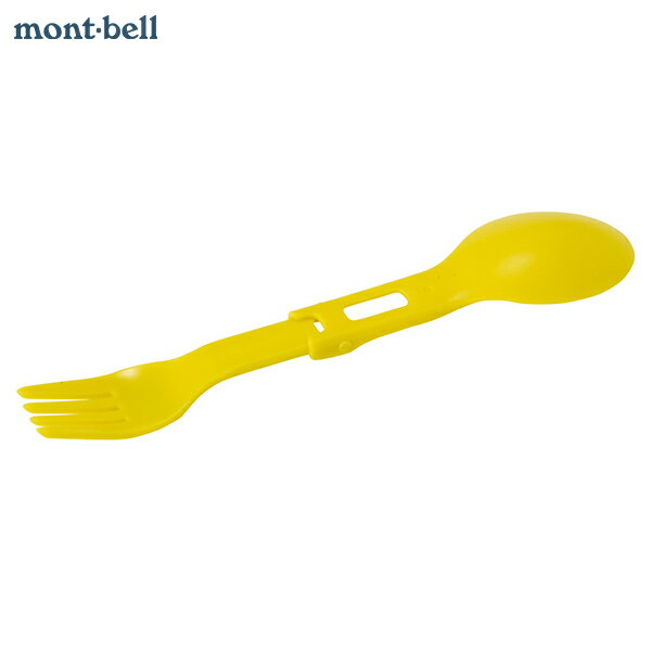 日本【Montbell】FOLDING SPORK / 折疊叉匙 / 戶外輕便叉匙 / 折疊餐具 / 登山露營《長毛象休閒旅遊名店》