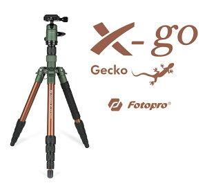 ◎相機專家◎ Fotopro X-GO Gecko 鋁合金三腳架 旅行腳架 TX-MINI 可參考 湧蓮公司貨