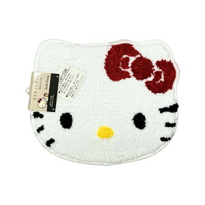 日本正版 三麗鷗 Hello kitty 凱蒂貓 止滑造型地墊