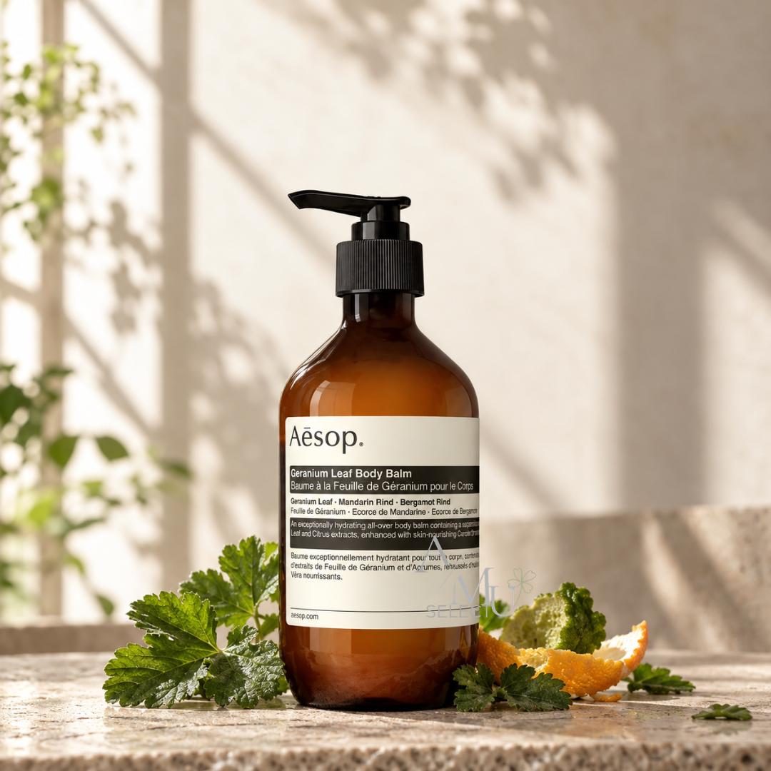 【Aesop】伊索 天竺葵身體乳霜 500ml｜Geranium Leaf Body Balm｜身體乳霜｜換季推薦⚡專櫃 品牌保養 夏季彩妝 品牌香氛｜APP下單點數最高15%回饋