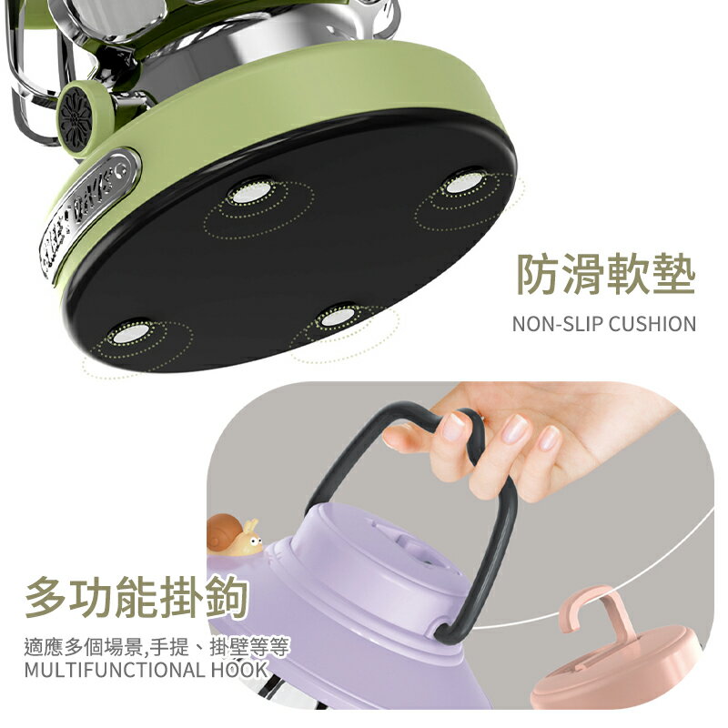 小蝸牛復古露營燈 氣氛燈 復古燈 照明燈 充電夜燈 掛燈 露營 提燈 造型夜燈 登山照明燈 野營燈 2