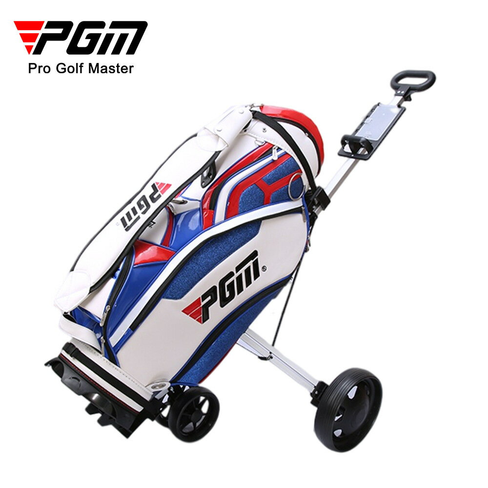 PGM 高爾夫三輪球包車 四輪球包車可折疊高爾夫球場用品