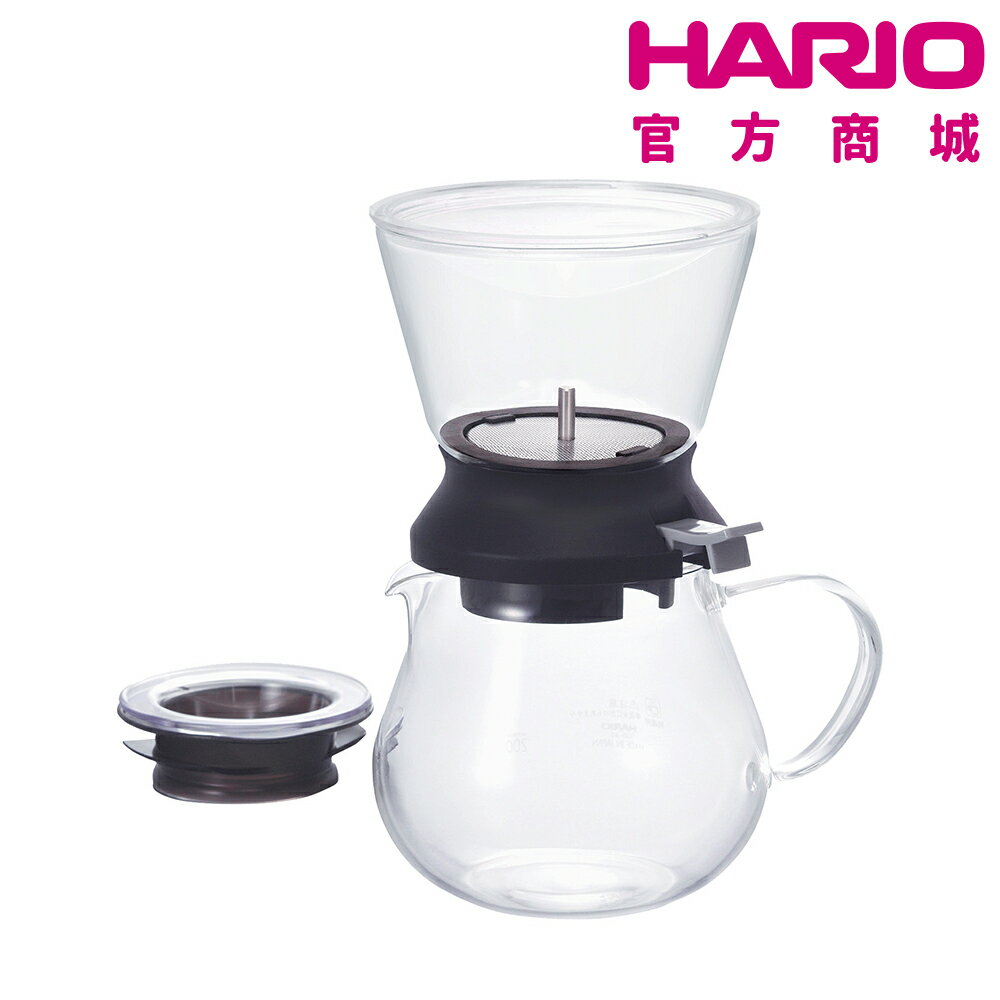 LARGO迷你便利泡茶壺組 TDR-5012B 350ml/450ml 耐熱玻璃 茶壺 官方商城