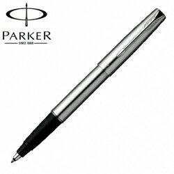 【派克 PARKER】威雅系列 雲峰鋼桿白夾 鋼珠筆 P0034560 /支