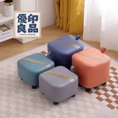 工廠直銷 【矮凳 免費開票】 科技布小板凳門口換鞋凳成人矮凳家用茶幾凳客廳凳子ins風簡約凳 腳蹬 換鞋凳特惠/開立發票 全館折扣 y5415