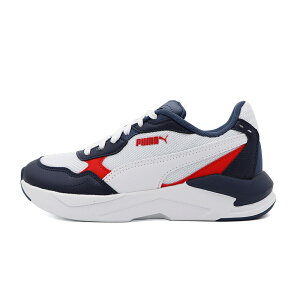 PUMA X-Ray Speed Lite Jr 鞋帶 運動鞋 大童 白藍 S0050 (38552420)