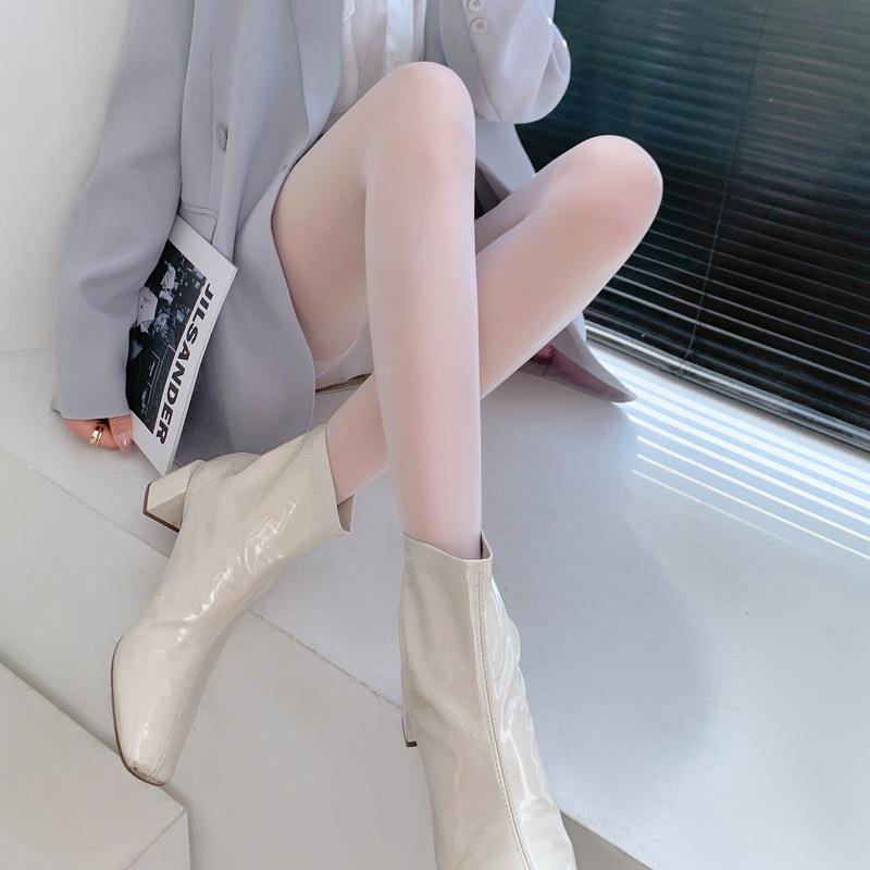 絲襪女夏季薄款顯白超薄白色jk日系洛麗塔lolita全透明隱形連褲襪