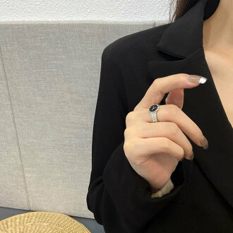 歐美時尚個性高級感手表戒指小眾精致迷你時鐘復古指環男女款 | 協貿國際日用品生活5館 | 樂天市場Rakuten