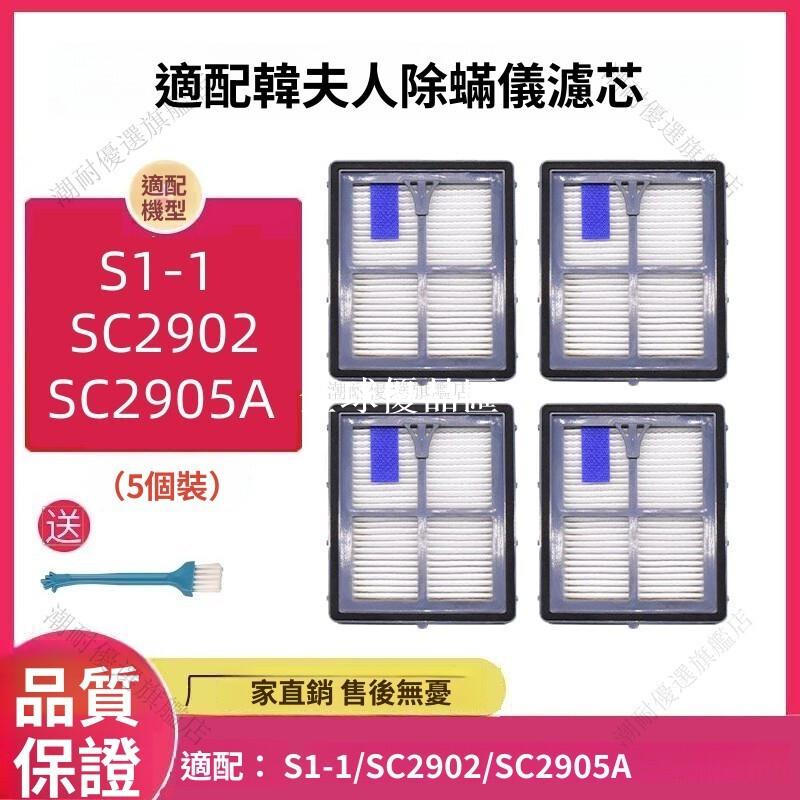 【全球優品匯】「韓夫人除蟎儀專用 S1-1 SC2902 SC2905A 海帕濾網｜HEPA濾芯 高效過濾 塵蟎剋星 過敏族必備 深度