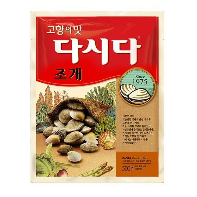 【首爾先生mrseoul】韓國 CJ 大喜大 韓式調味粉 蛤蜊風味 500G 調味粉 蛤蜊粉 海鮮粉