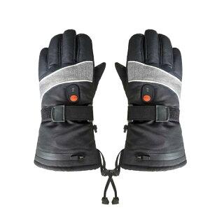冬季恒溫電加熱滑雪手套USB鋰電池盒摩托車騎行保暖發熱手套 全館免運