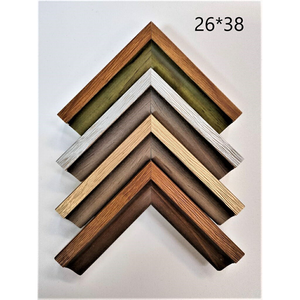 拼圖框 - 台灣製234優質雙色木框 (適用作品尺寸：26*38公分)(300片)
