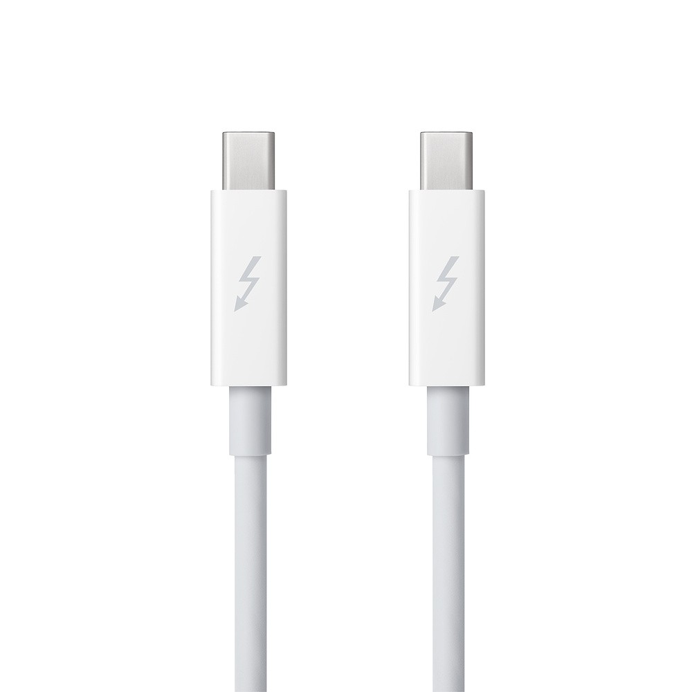 【磐石蘋果】Apple Thunderbolt 連接線 - 白色 (0.5M & 2.0 M)