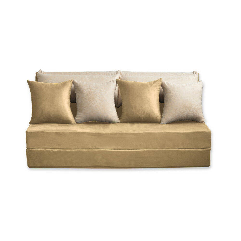 重量級厚片土司沙發床設計師5尺雙人獨立筒床墊/班尼斯國際名床 1