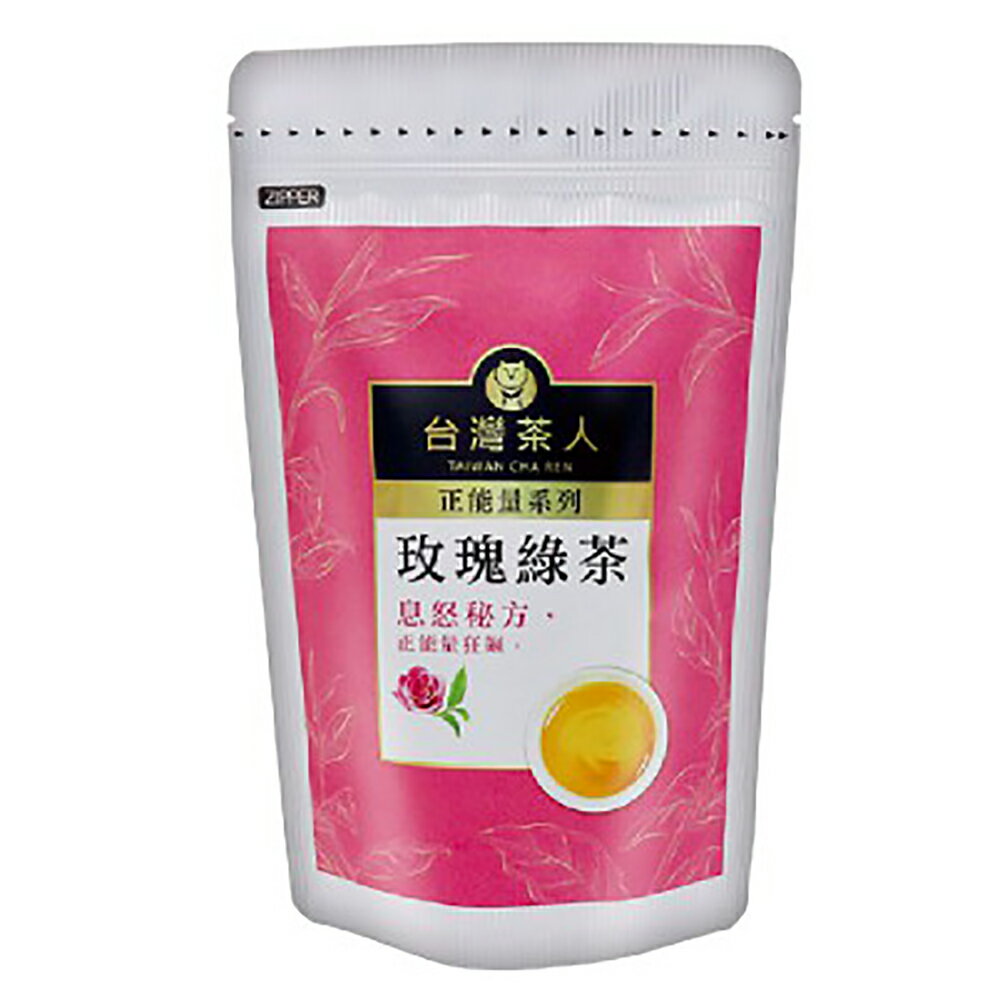 [箱購]台灣茶人辦公室正能量-玫瑰綠茶(2公克*25包*3/組) 廣三SOGO [APP下單享4%點數]