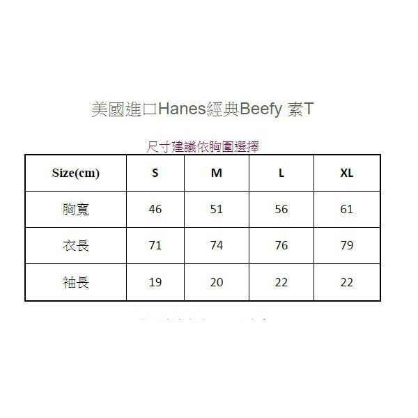 Hanes 6.1 oz Beefy 純棉素面T-shirt / 素T / 素t / 白t / 黑t | 玩T