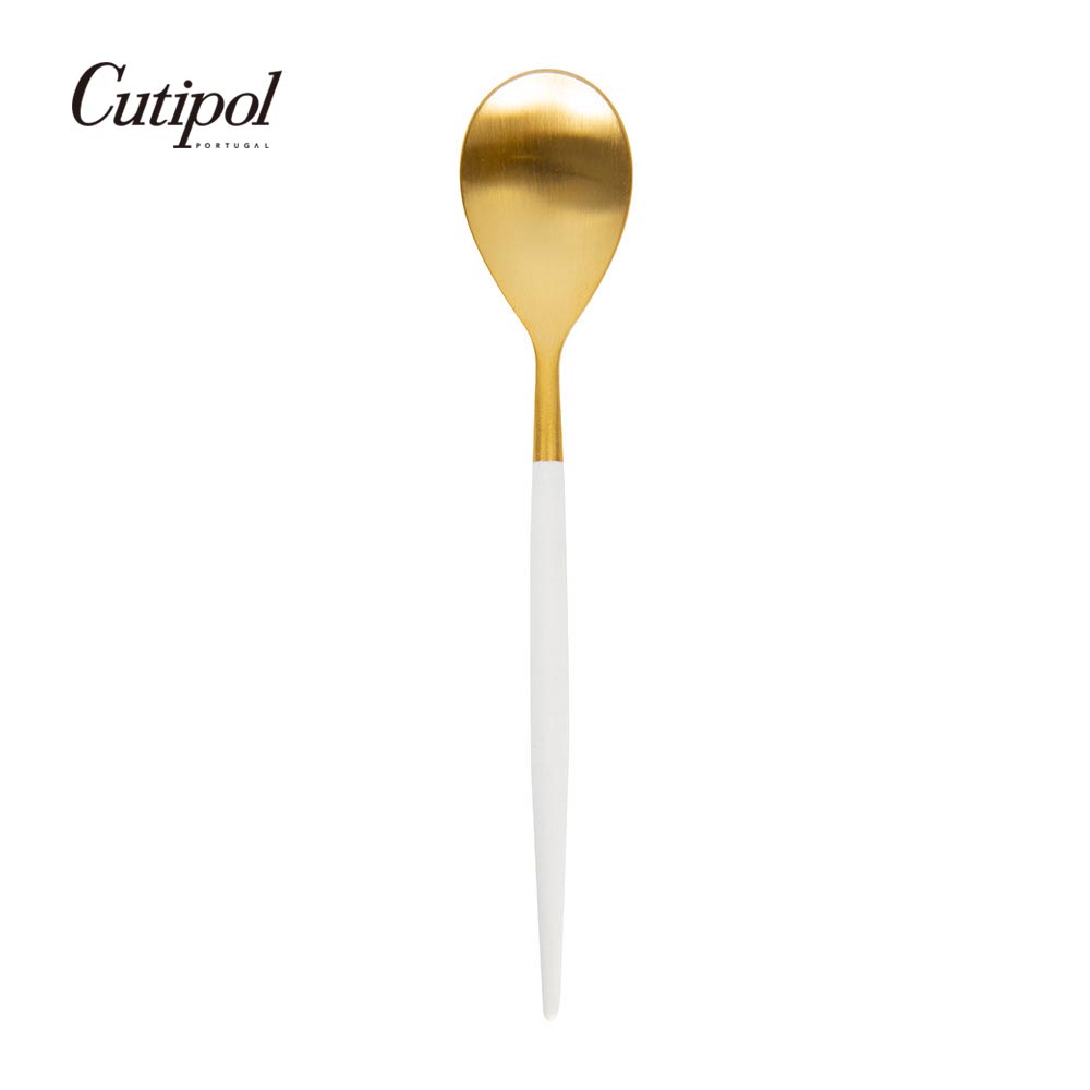 葡萄牙 Cutipol MIO系列個人餐具-21.5cm主餐匙 (白金)