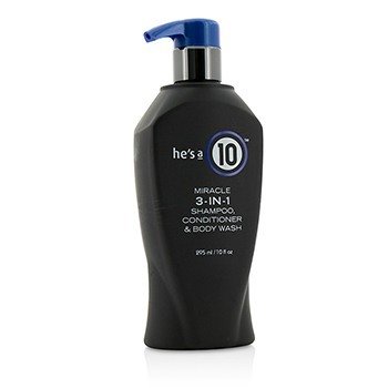 IT'S A 10 HE'S A 10 MENS 3-IN-1 DAILY SHAMPOO, CONDITIONER & BODY WASH 男士全效清潔露 295ml/10oz