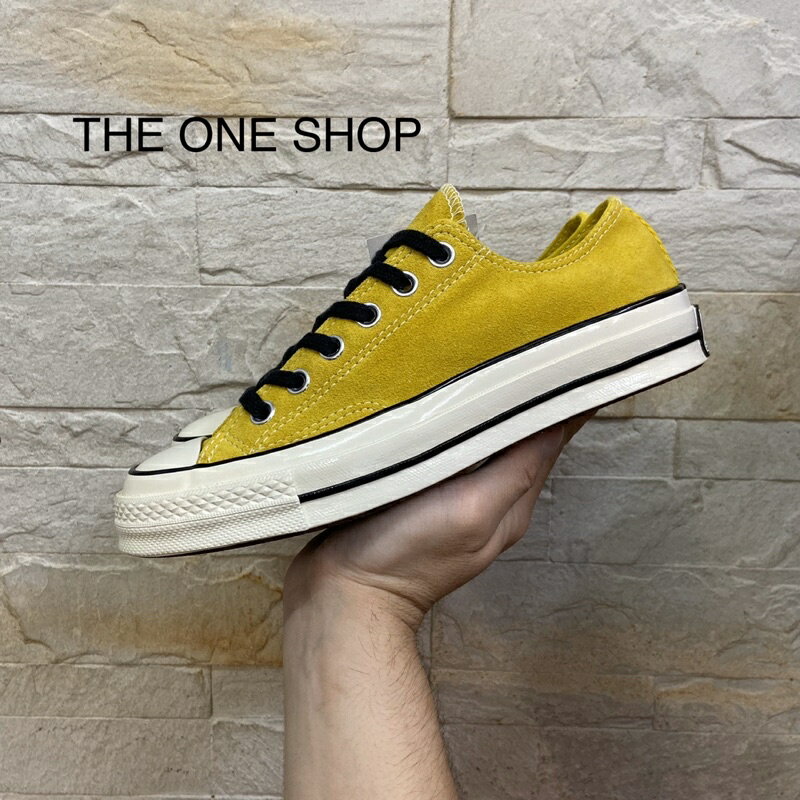 TheOneShop Converse 1970s 70s 麂皮 低筒 黃色 三星標 復刻 帆布鞋 163760C 0