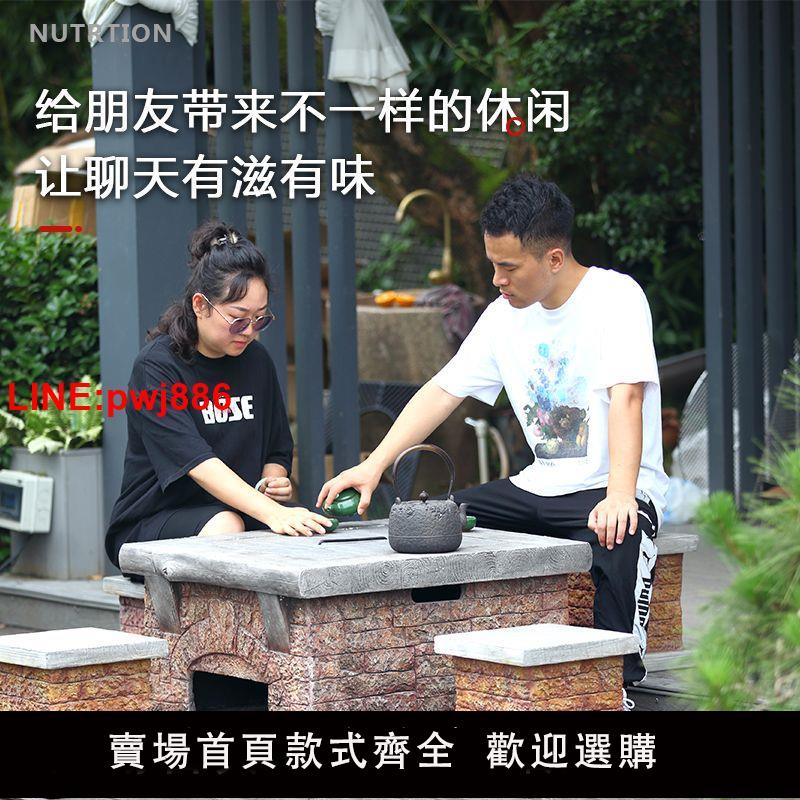 {臺灣公司 可開發票}桌面燒烤爐家用戶外燒烤碳桌烤肉爐別墅庭院陽臺木炭取暖火盆