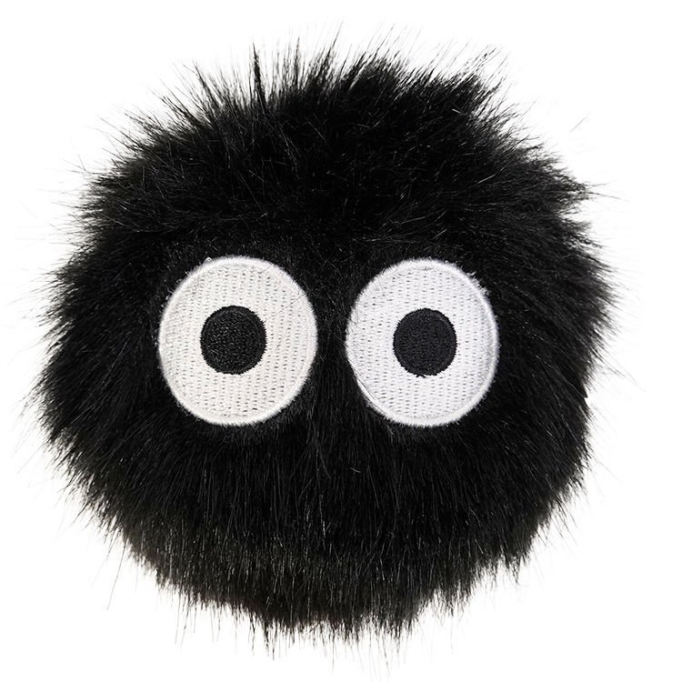 真愛日本 絨毛娃造型磁鐵 正看經典眼 小黑炭 灰塵精靈 龍貓 造型磁鐵 冰箱貼 絨毛磁鐵