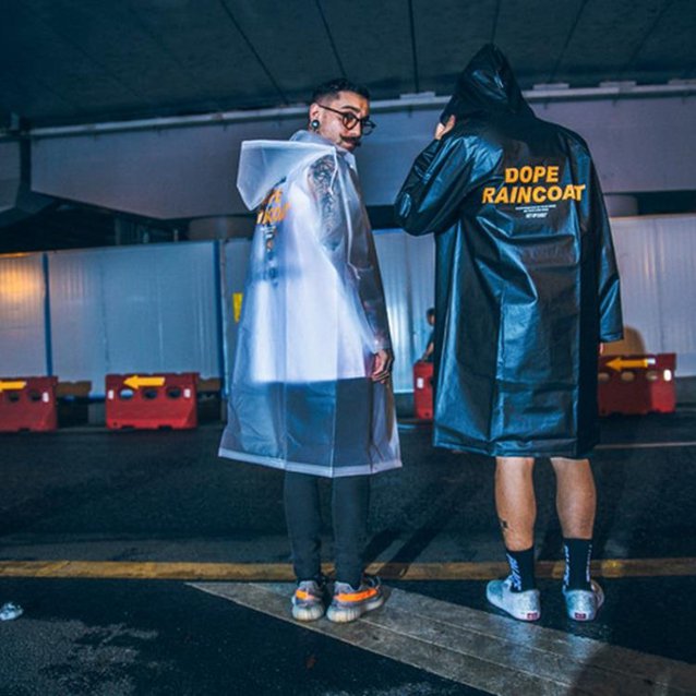 雨衣女成人可愛透明外套韓國時尚套裝男戶外徒步雨披單人長款防水 交換禮物全館免運