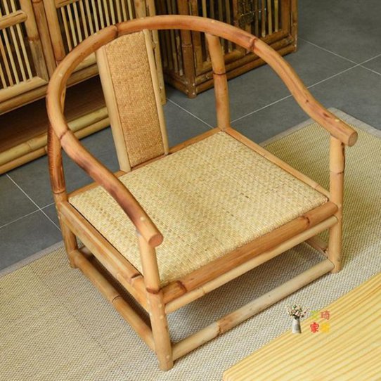 實木圍椅 圈椅現代仿古中式圍椅圓椅太師椅蟬椅實木竹藤靠背椅子定製T 交換禮物全館免運