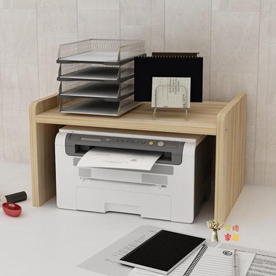 打印機架子 放打印機置物架支架托架辦公室桌面電腦收納的多層小架子桌上書架T 2色 交換禮物全館免運