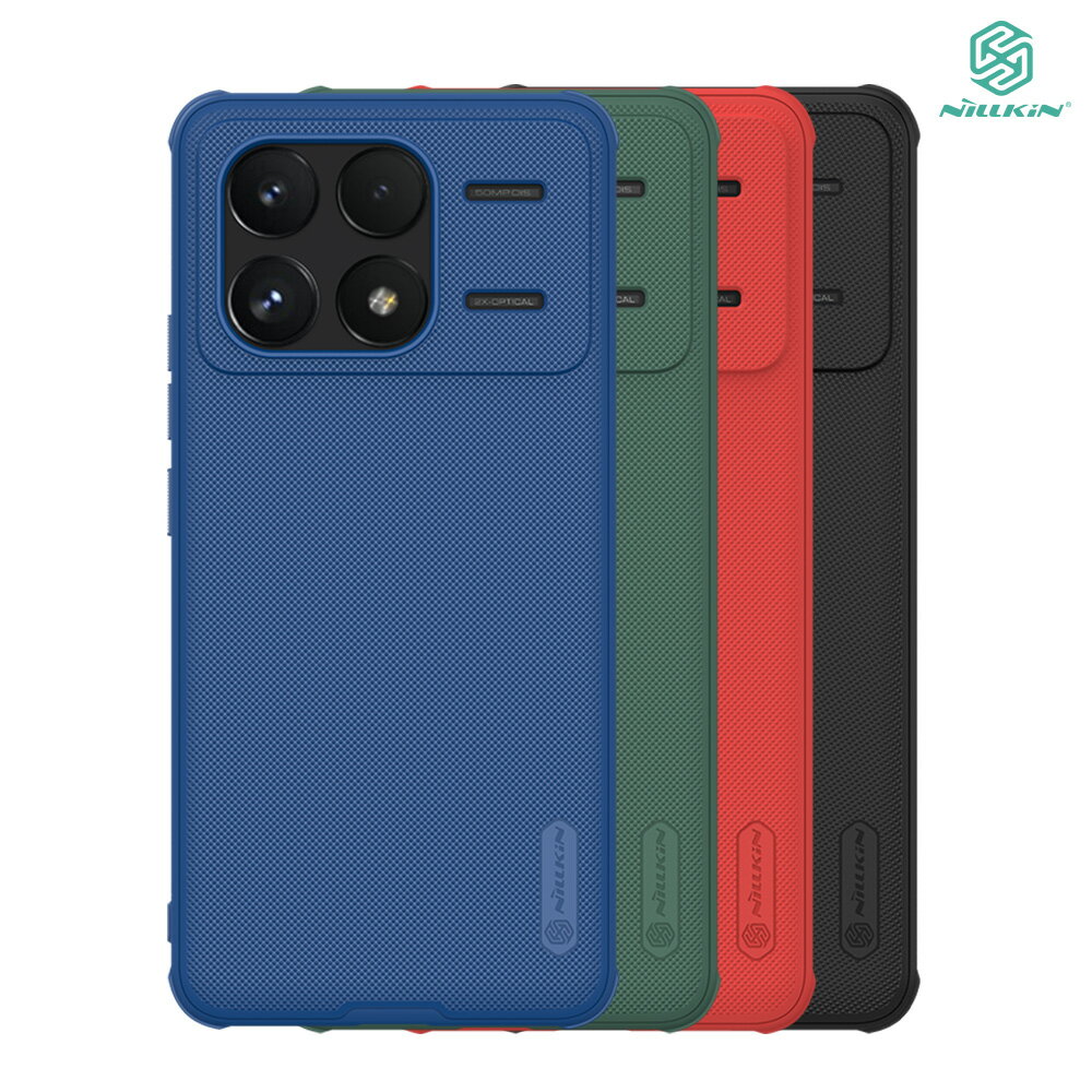 NILLKIN POCO F6 Pro 5G 磨砂護盾 Pro 保護殼 保護套 手機殼 雙料殼 防摔殼 四角氣囊