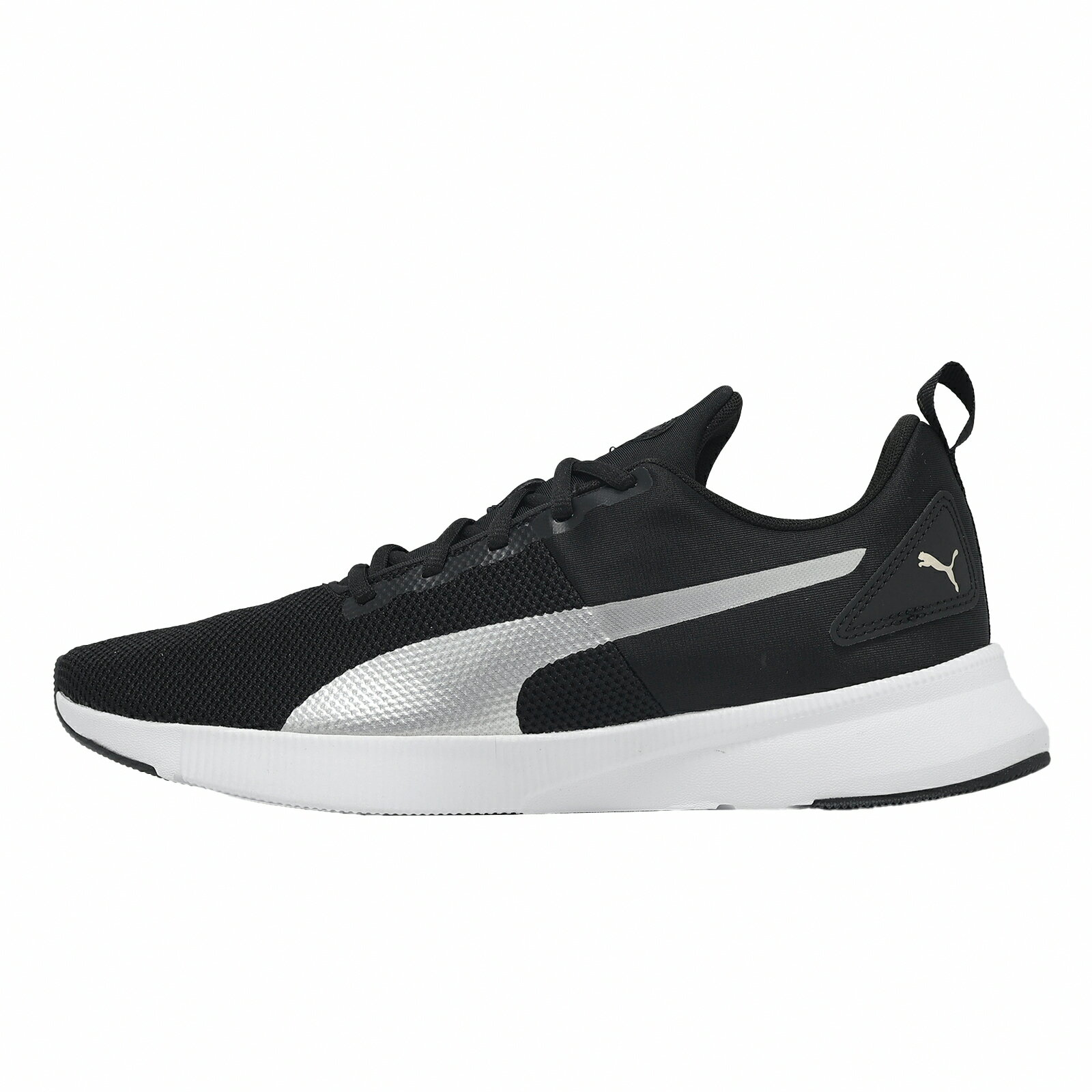 Puma 慢跑鞋 Flyer Runner 男鞋 黑 銀 輕量 緩衝 運動鞋 192257-25
