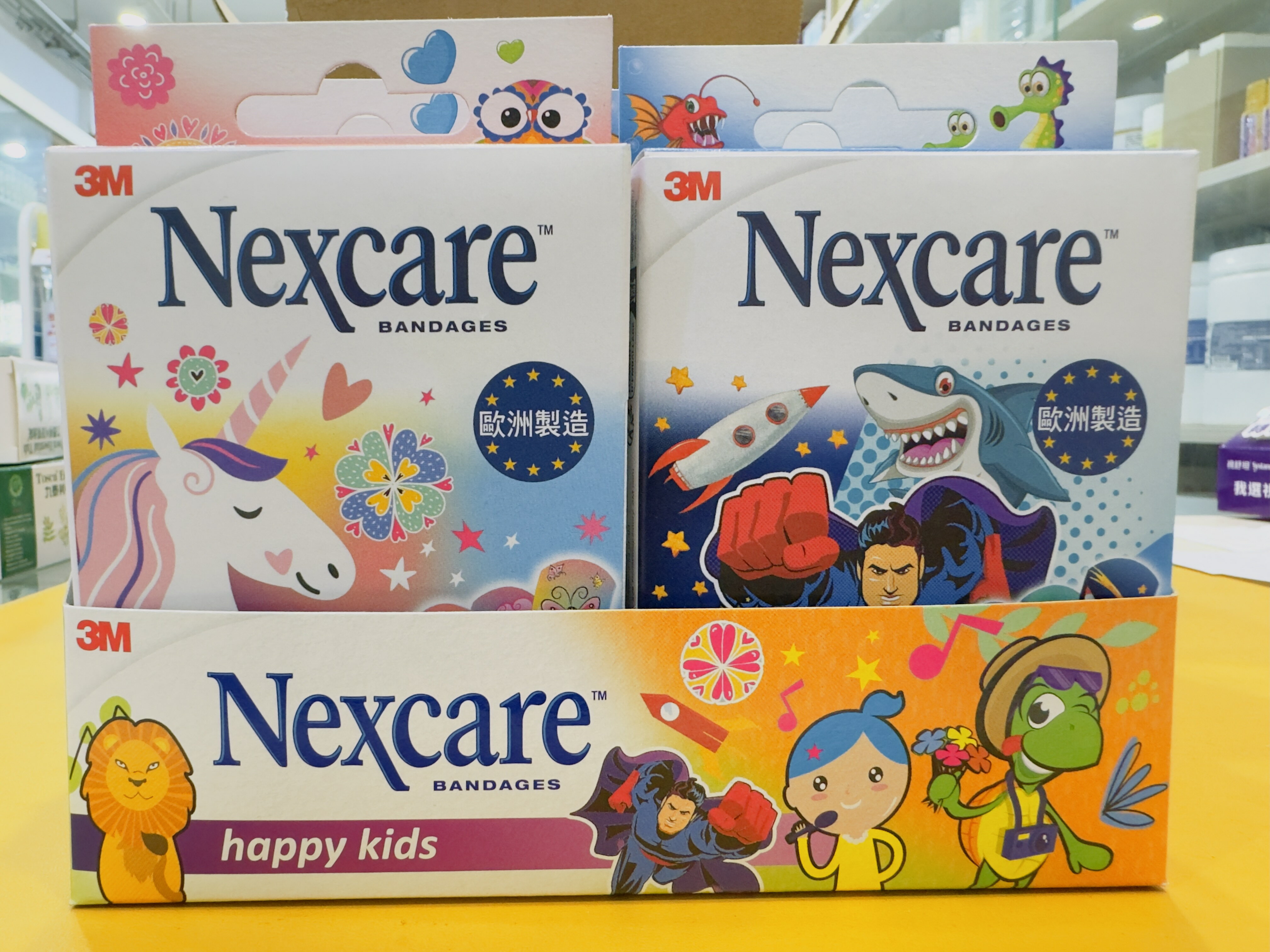 3M Nexcare Happy Kids OK繃 魔法款/酷炫款