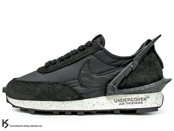 [預購] 2019 時尚設計師 高橋盾 NIKE WMNS DAYBREAK / UNDERCOVER BLACK SAIL 女鞋 黑 大理石灰 復古 鬆餅外底 時尚 聯名合作 (CJ3295-001) !