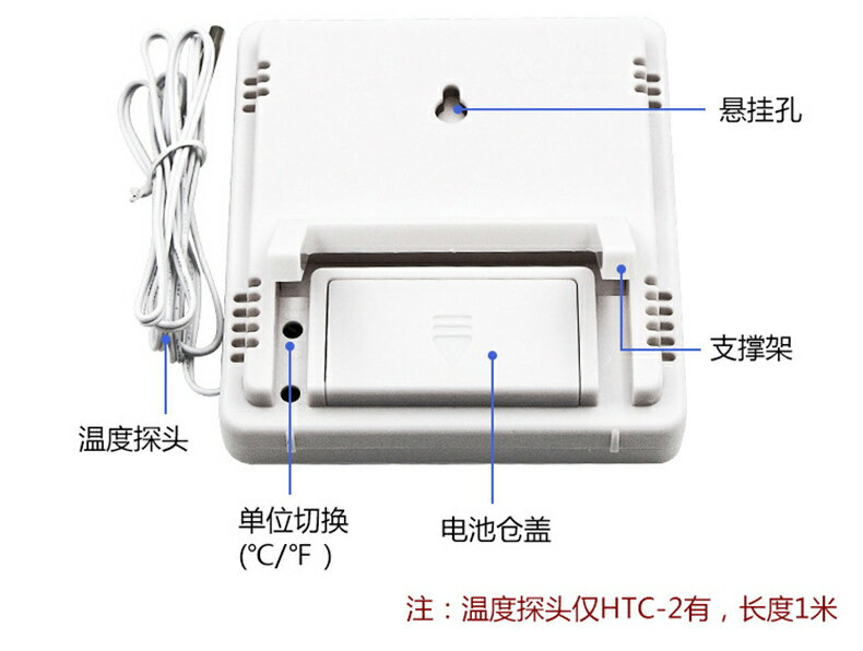 溫濕度計高精度藥店專用電子溫度表精準家用室內掛壁顯示器記錄儀 9