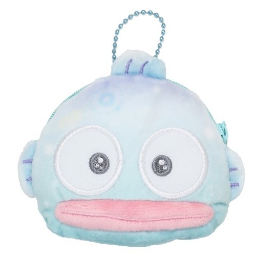 【震撼精品百貨】Hangyodon Sanrio 河童~日本三麗鷗SANRIO 人魚漢頓絨毛零錢包吊飾-夢幻*53926