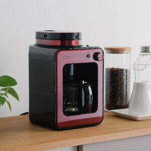 自動研磨沖煮咖啡機 SC-A1210 (白/咖啡/紅)