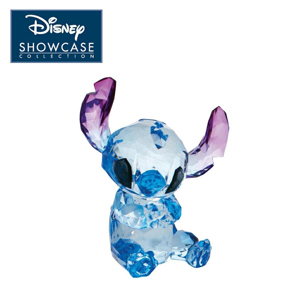 【正版授權】Enesco 史迪奇 透明塑像 公仔 精品雕塑 塑像 Stitch 星際寶貝 迪士尼 Disney - 296101