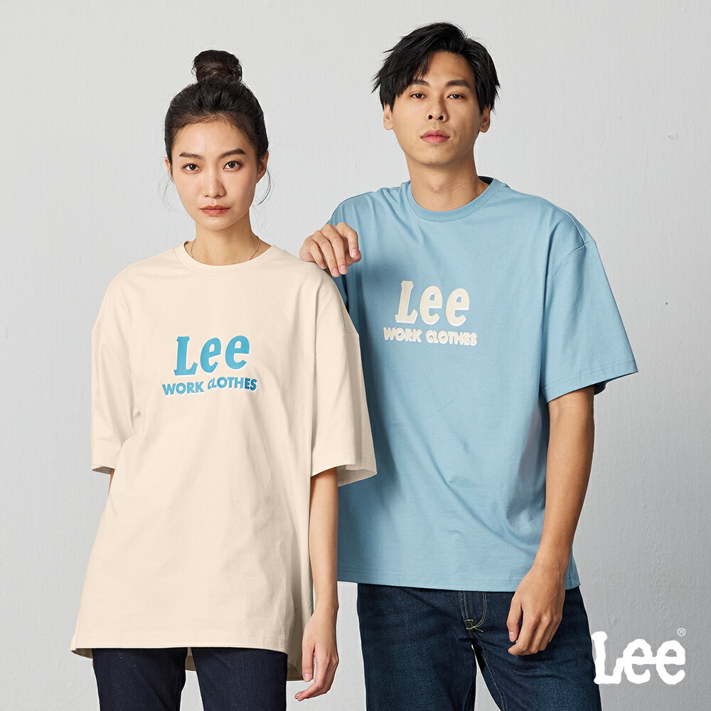 Lee 男女同款 寬鬆版 Work clothes 短袖T恤 | Modern & FITS’ EM ALL
